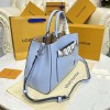 Louis Vuitton Marelle Tote MM Blue Bag