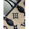 LV onthego Monogram Raffia New 35cm