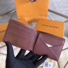Louis Vuitton Monogram Canvas Original leather Wallet M60895
