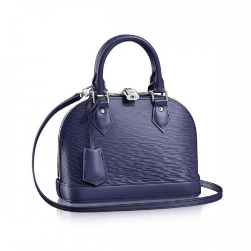 Louis Vuitton M40855 Alma BB Epi Leather Indigo