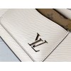 Louis Vuitton Marelle Epi Handbag White M80688
