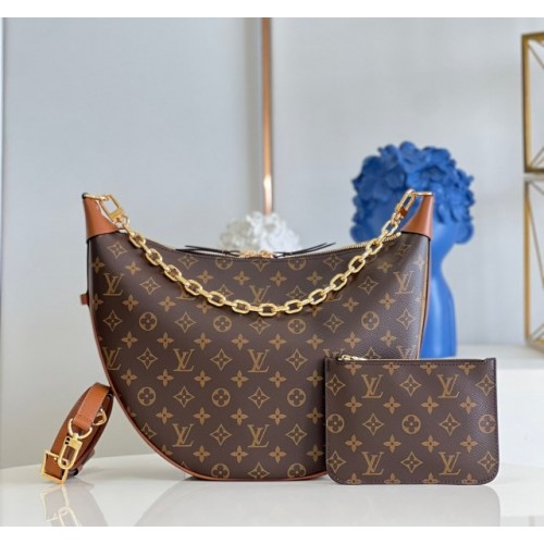 Louis Vuitton Loop Hobo GM Size M46311 Monogram Reverse Bag