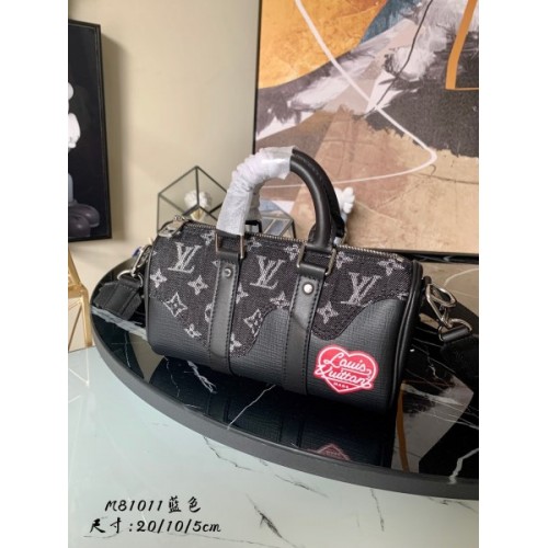 Louis Vuitton x Nigo Keepall Gray M81011