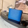 Louis Vuitton Multiple Wallet Epi in Blue M80770