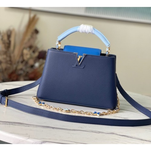 Louis Vuitton Capucines Blue BB M20844 Bag