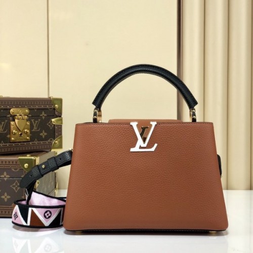 Louis Vuitton Capucines BB Taurillon in Brown M94634