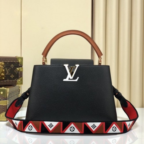 Louis Vuitton Capucines BB Taurillon in Black M94634