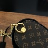 Louis Vuitton GLASSES CASE black/beige