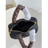 Louis Vuitton Speedy 25 Crossbody Black Bag