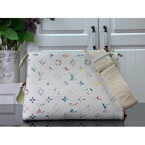 Louis Vuitton Coussin MM White Multicolor Bag