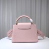 Louis Vuitton M21798 Capucines BB Pink Leather Bag