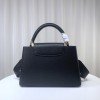 Louis Vuitton M21798 Capucines MM Black Leather Bag