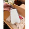 Louis Vuitton Twist MM White Chain Bag