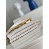 Louis Vuitton coussin white BB red bag