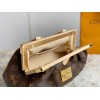 Louis Vuitton 2023 Monogram S Lock Monogram Clutch M46544