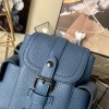 Christopher XS Taurillon Leather Blue m58495