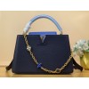 Louis Vuitton Capucines Blue MM M20708