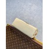 Louis Vuitton Madeleine MM White Bag