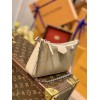 LV Easy Pouch On Strap Epi Leather in Cream M80471