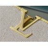 Louis Vuitton Capucines BB ecru canvas yellow bag