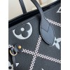 Louis Vuitton Black Neverfull Maletage M46040