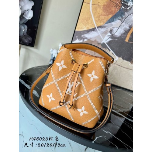 LV NéoNoé MM Monogram Empreinte Leather M46023