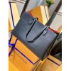 Louis Vuitton Lockme Shopper Black Bag M57346