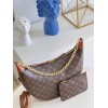 Louis Vuitton Loop Hobo GM Size M46311 Monogram Reverse Bag