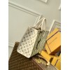 Louis Vuitton Onthego MM Khaki Green/ White Bag