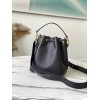 Louis Vuitton Lockme Bucket Black M57687