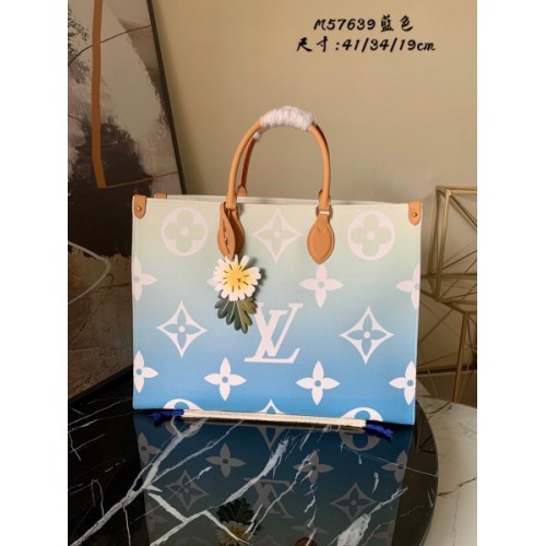 Louis Vuitton OnTheGo GM Blue M57639