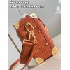 Louis Vuitton Side Trunk Orange Petite Malle M21709 Bag