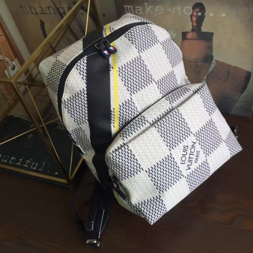 Louis Vuitton N44006 Apollo Backpack Damier Cobalt Canvas