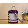 Louis Vuitton Paint Can Purple Bag
