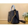 Louis Vuitton Capucines Blue MM M20708