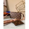 LV FELICIE STRAP & GO Pink M80091