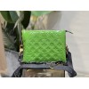 Louis Vuitton Coussin Green Patent PM M21769 bag