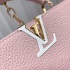 Louis Vuitton M21798 Capucines BB Pink Leather Bag