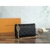 LV Pochette Coussin Bag Black 20cm