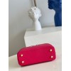 Louis Vuitton Capucines mini pink snake skin bag