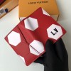 M63226 LV pocket wallet Card Pack Red