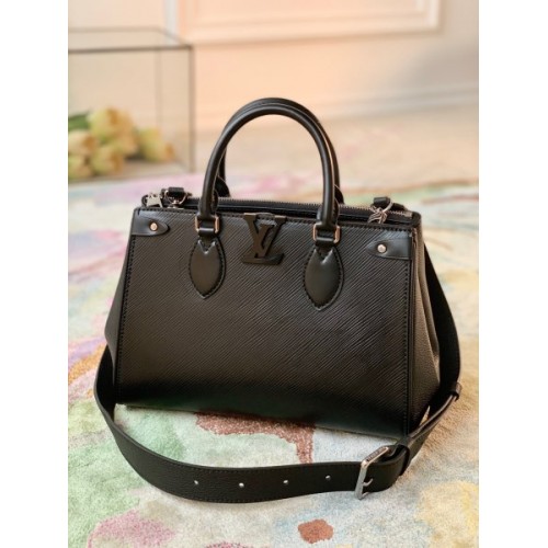 Louis Vuitton Grenelle tote black epi pm bag