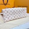 Louis Vuitton Onthego white retro colored MM bag