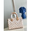 Louis Vuitton Speedy Bandoulière 25 white pocket bag