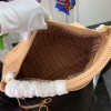 LV Artsy MM Monogram Empreinte Leather in Beige M44456