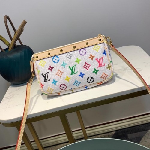 LOUIS VUITTON SHOULDER BAG WHITE