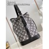 Louis Vuitton Neonoe gray denim M46449 bag