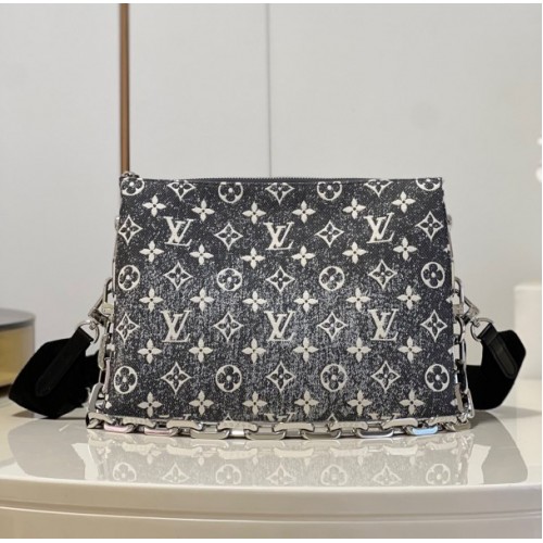 Louis Vuitton Black DenimCoussin PM M57790 Bag