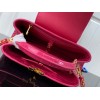 Louis Vuitton Hot Pink Crocodile Capucines PM
