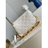Louis Vuitton coussin white BB red bag